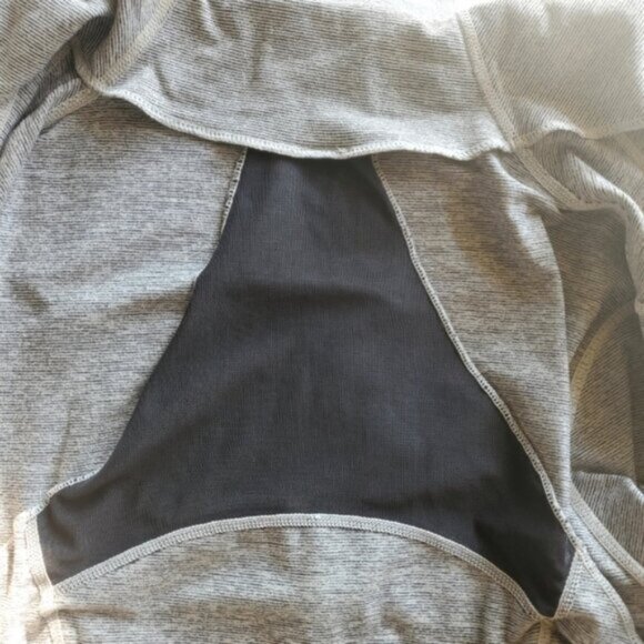 Lululemon Heathered Coal Wee Stripe Define Jacket Size 10 - Picture 5 of 10